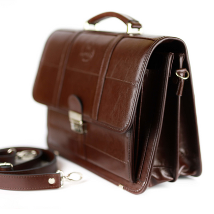 513 Teczka damska pasy-jasny brąz KEMER