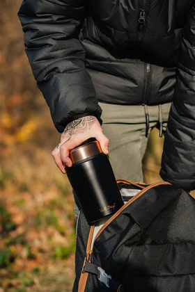 Termos obiadowy 500ml FUORI czarny Rose Gold 28067