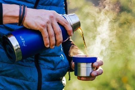 Termos turystyczny 1L FUORI granatowy 27657