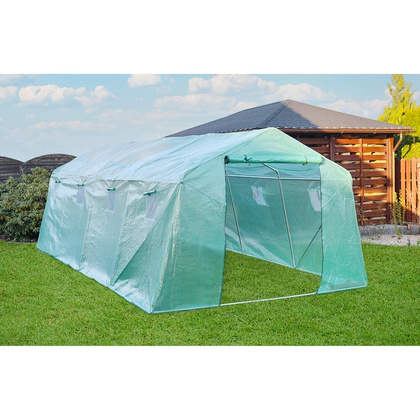 SZKLARNIA TUNEL OGRODOWY 300x600x200CM ZIELONY