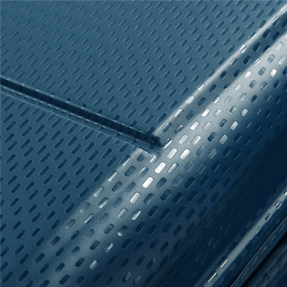 Delsey Turenne Mała twarda granatowa walizka kabinowa na kółkach 55 cm