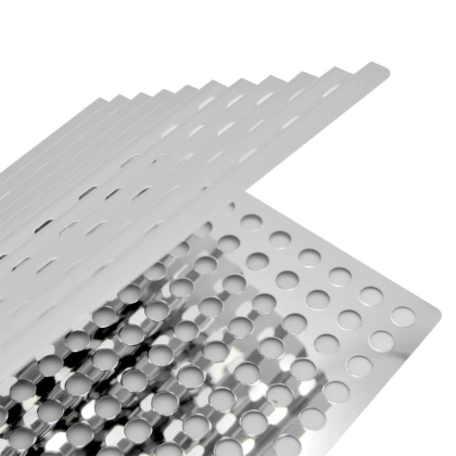 Płyta na grilla grillowa perforowana ruszt stalowy