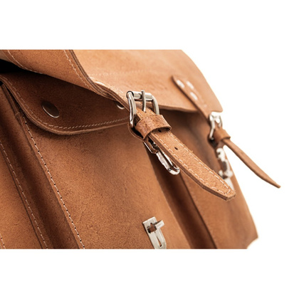 BIG torba biznesowa skórzana KEMER VOOC TC12 Camel Edycja Limitowana