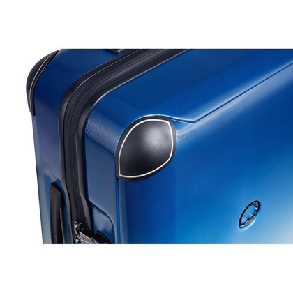 Walizka CACTUS 66 cm biało-niebieska