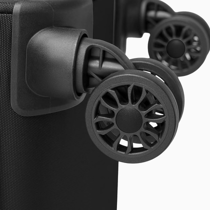 Średnia walizka PUCCINI KOS EM50255B 1 Czarna