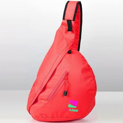 Plecak na jedno ramię CORDOBA Czerwony