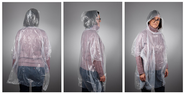 Poncho przeciwdeszczowe FLUXY