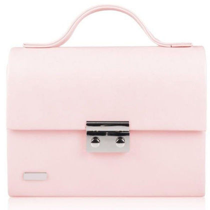 Torebka wizytowa z paskiem KEMER SOLIER F19 Pudrowy Róż - min. zamówienie 20 / 50 / 100 szt.