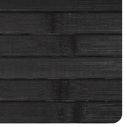 Mata kuchenna bambusowa podkładka na stół zwijana pod talerz sztućce czarna 44x24 cm