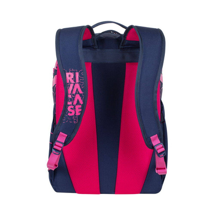 RIVACASE Heide Plecak 5430 30l, granatowy, różowy