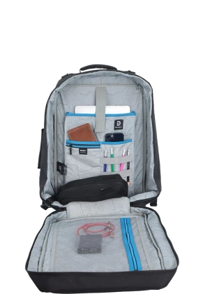 Plecak - torba podróżna 38l Discovery ANDES czarny