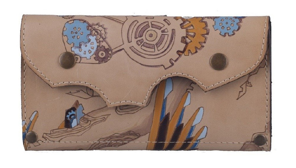 Portfel damski skórzany KEMER P5 Cielisty - min. zamówienie 20 / 50 / 100 szt.