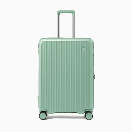 Średnia walizka PUCCINI MONTE CARLO PC036B 5C Zielona