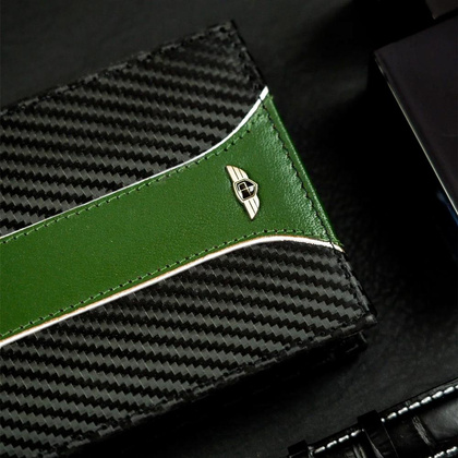 Portfel męski ze skóry naturalnej bez zapięcia