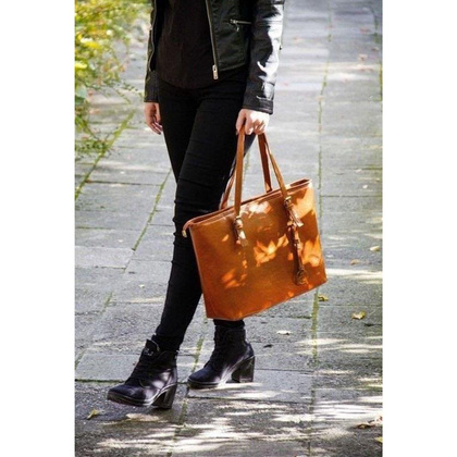 Torebka damska skórzana KEMER SOLIER LUNA Jasno Brązowa - min. zamówienie 20 / 50 / 100 szt.