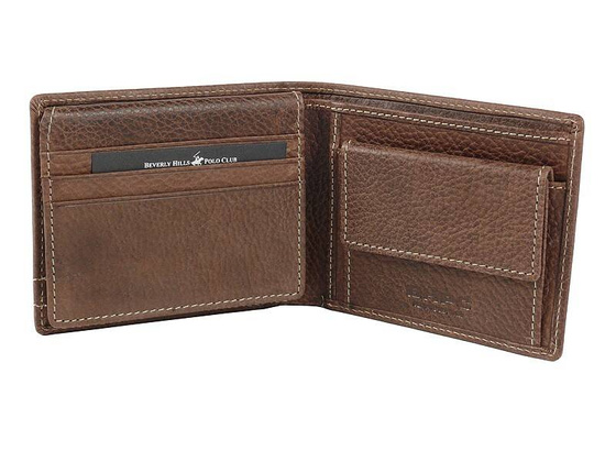BH-393 TUCSON Portfel męski skórzany Brązowy