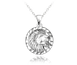 MINET Srebrny naszyjnik Zodiac LEW