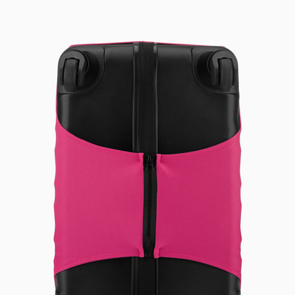 Elastyczny pokrowiec na duża walizkę PUCCINI PBA 3A Różowy