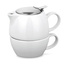COLE. Zestaw do herbaty Biały