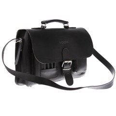 TECZKA SKÓRZANA 3W1 KEMER VOOC Vintage  P13 CZARNA