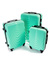 Zestaw 3 walizek PELLUCCI RGL 663 Miętowy