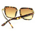 Nowoczesne okulary przeciwsłoneczne MAZZINI GLAMOUR NEW brąz - min. zamówienie 20 / 50 / 100 szt.
