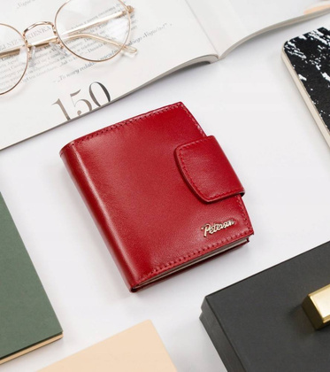 Minimalistyczny portfel damski z systemem rfid protect