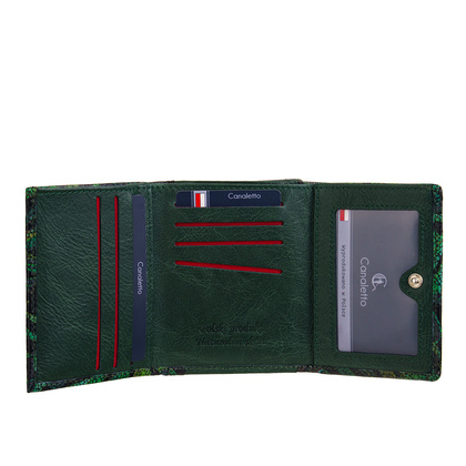 Mały portfel damski BajuBaj z kolorowej skóry naturalnej – funkcjonalność i bezpieczeństwo RFID PD2001cs161