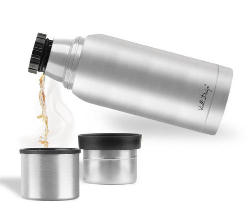 Termos turystyczny 1l FUORI stal mat 28081