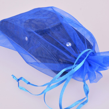 Etui na okulary skórzane KEMER ENO 12 Granatowy / Gepard - min. zamówienie 20 / 50 / 100 szt.