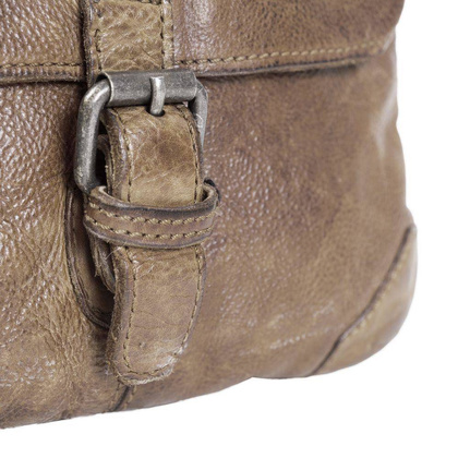 Listonoszka skórzana Cato Beżowa - min. zamówienie 20 / 50 / 100 szt.