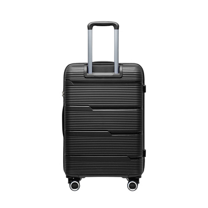 Średnia walizka PUCCINI CASABLANCA PP023B 1 Czarna