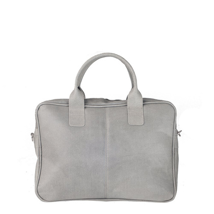 Teczka skórzana na laptop KEMER T2 Jasno szara - min. zamówienie 20 / 50 / 100 szt.