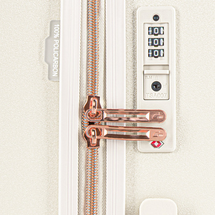 Duża walizka PUCCINI MALIBU PC031A 0 Biała