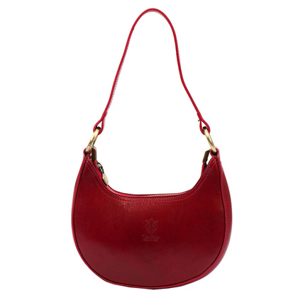 Elegancka damska listonoszka przez ramię KEMER 48 D brązowy