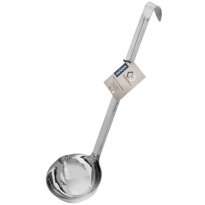 Chochla stalowa łyżka do nalewania zupy sosu 160 ml z wylewką