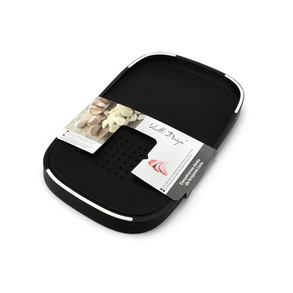 Dwustronna deska do krojenia Livio czarna 8364