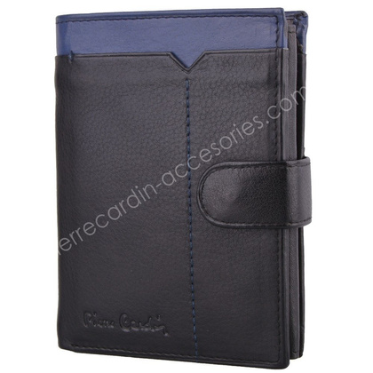Portfel męski skórzany PIERRE CARDIN TILAK14 326A Czarny