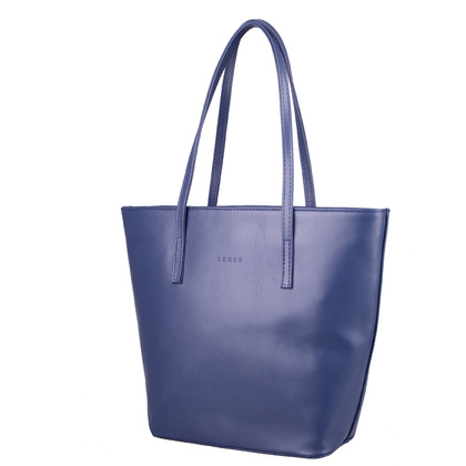 Torebka damska skórzana KEMER 780 Granatowa - min. zamówienie 20 / 50 / 100 szt.