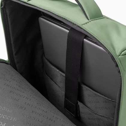 Plecak podróżny z miejscem na laptop 15,6" PUCCINI BARBADOS PM50251 M 5A Zielony