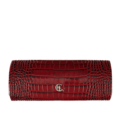 Etui na okulary Canaletto z naturalnej skóry na wzór krokodyla ED107s162