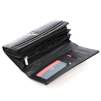 Portfel damski skórzany PIERRE CARDIN 05 LINE 106 Fioletowy