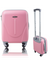 Mała walizka kabinowa PELLUCCI RGL 883 SS Pudrowy róż
