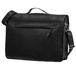 Skórzana torba na ramię BRØDRENE BL11xl czarna listonoszka - min. zamówienie 20 / 50 / 100 szt.