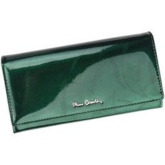 Portfel damski skórzany PIERRE CARDIN 02 LEAF 114 Zielony