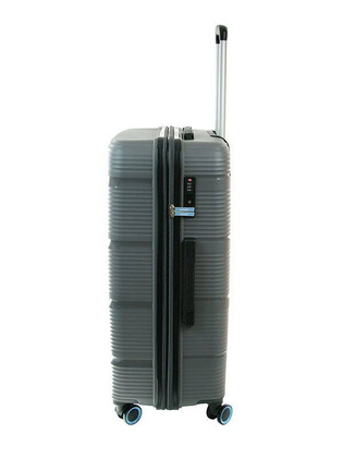 Duża walizka DIELLE 170 Szara