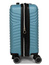 LYS Paris Akra Mała twarda niebieska walizka kabinowa na kółkach 55 cm