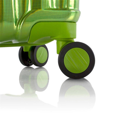 HEYS Astro Mała twarda zielona walizka kabinowa na kółkach 53 cm