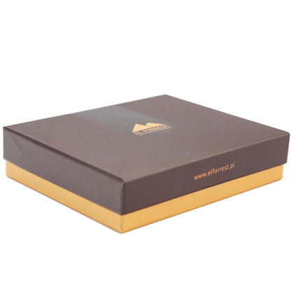 Skórzany męski portfel EL FORREST 854-67 RFID czarny