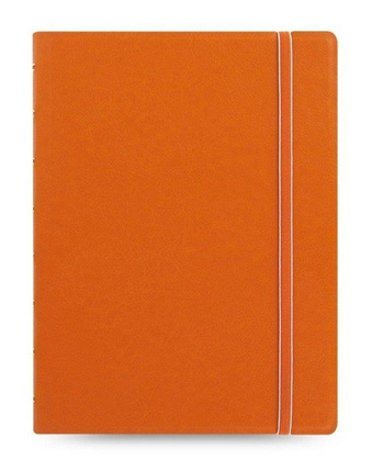 Notebook fILOFAX CLASSIC A5 blok w linie, pomarańczowy